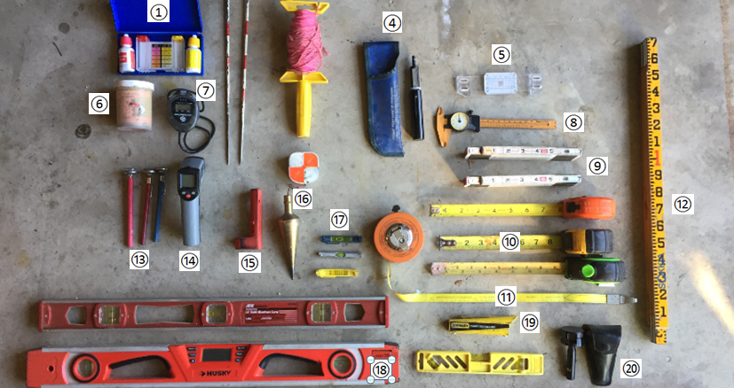 Civil Engineer's Toolbox - Measuring