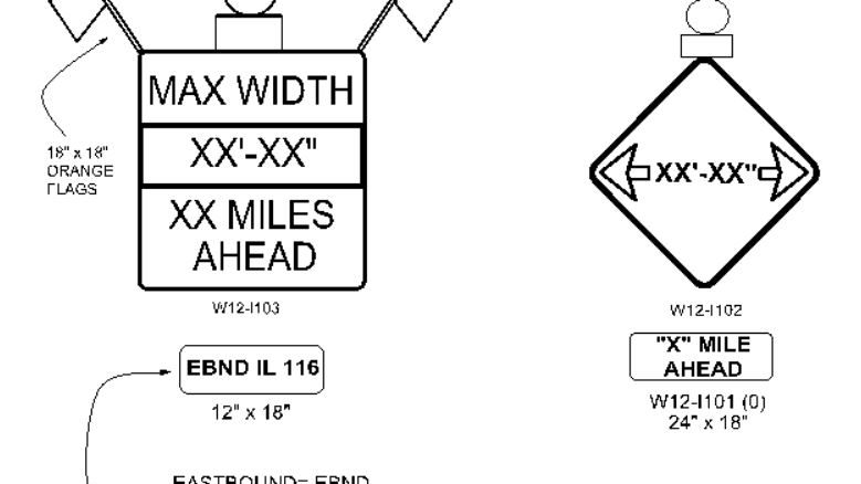 IDOT Width Restriction